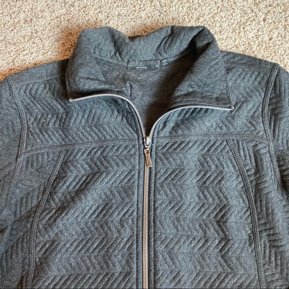 Prana Gray Hadley Knit Jacket - Picture 3 of 7